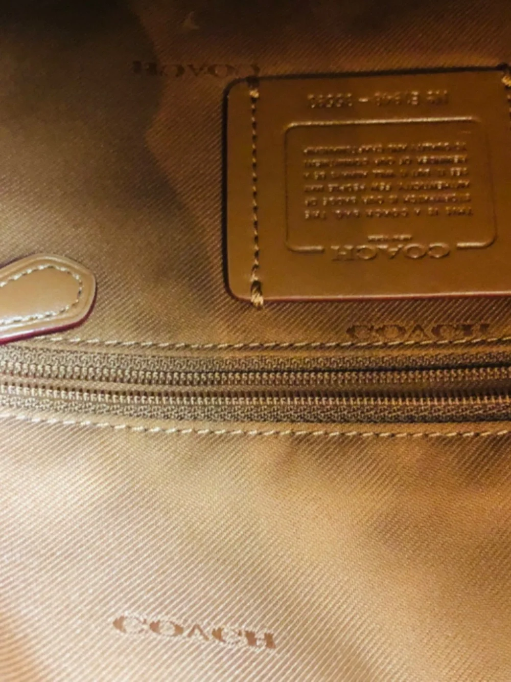 NEW Coach Shoulder Bag / Purse - No Flaws - Brownish - Picture 9 of 9